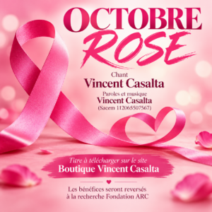 Affiche Octobre Rose et ruban cœur-1 Affiche Octobre Rose et ruban cœur-1